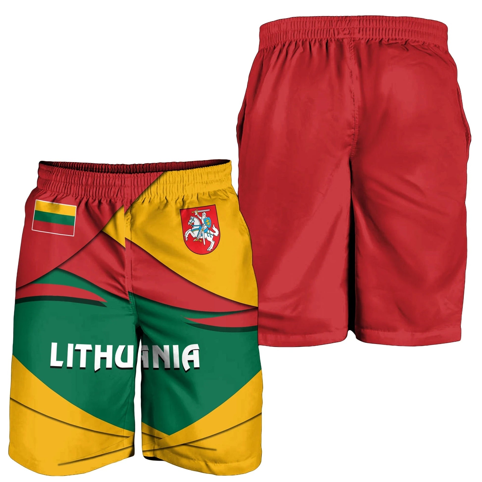 Lithuania Men's Shorts - Lithuania Pride RLT6