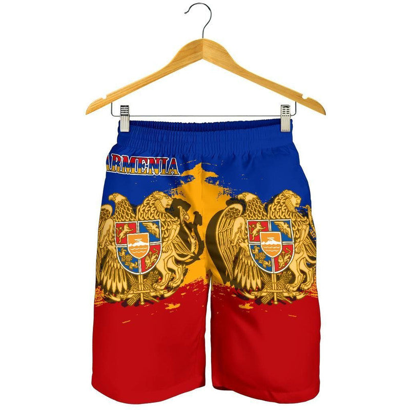 Armenia Mens Short - Armenia Blue RLT8