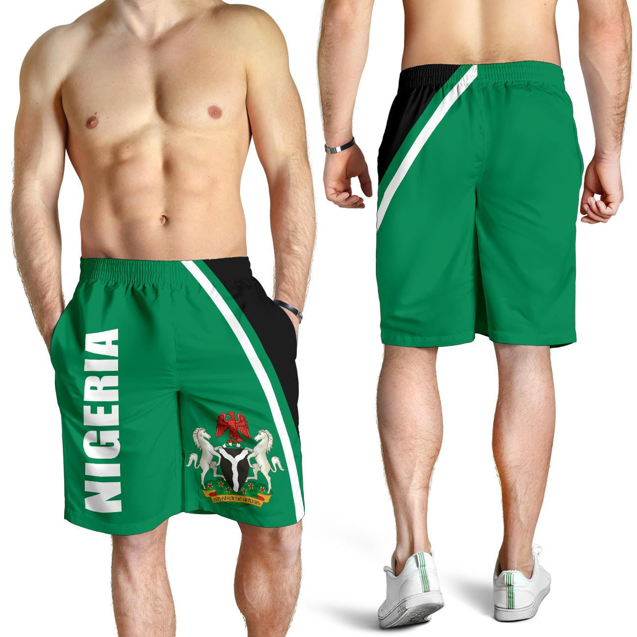 Nigeria Mens Shorts Curve Version RLT8