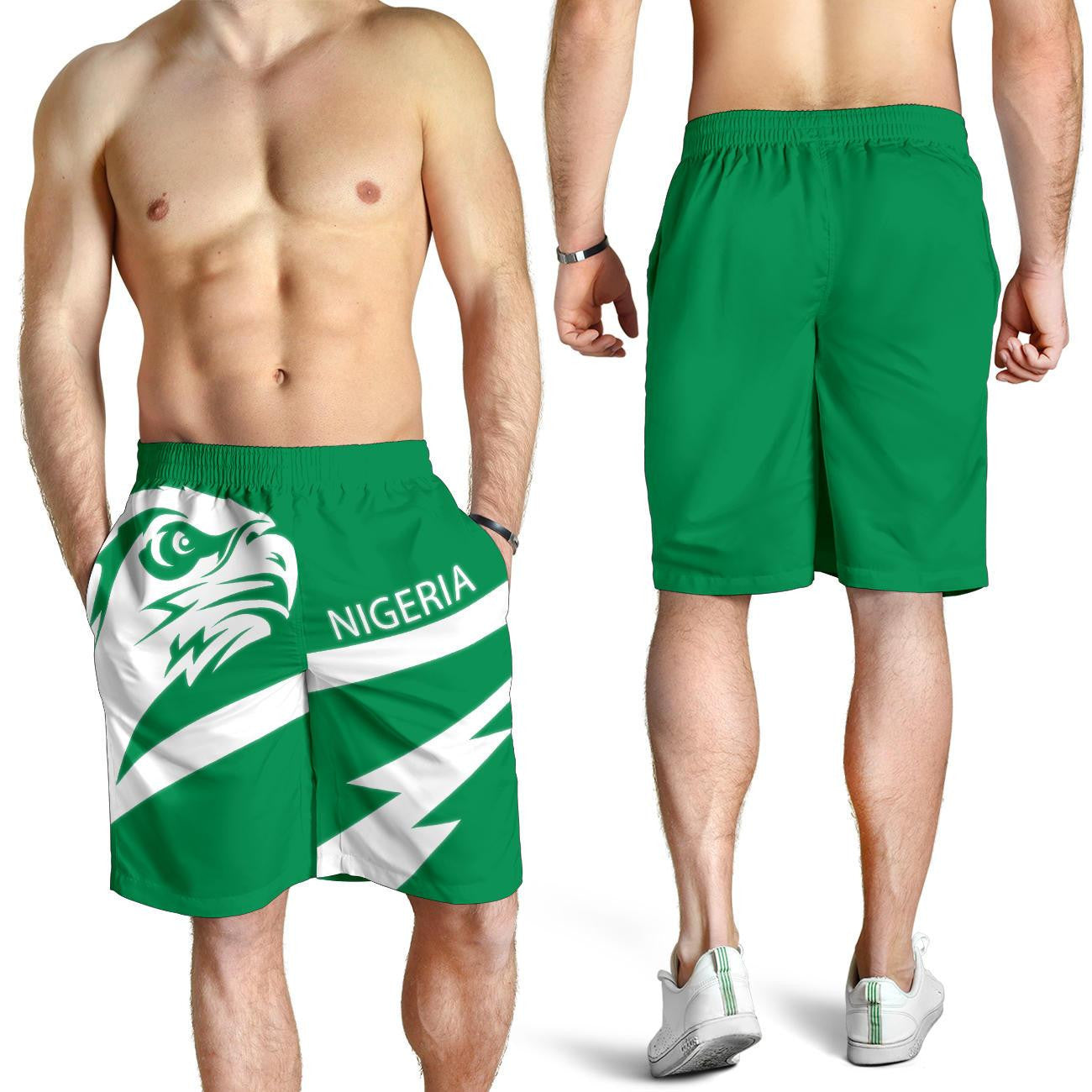 Nigeria Mens Shorts Eagle Version RLT8