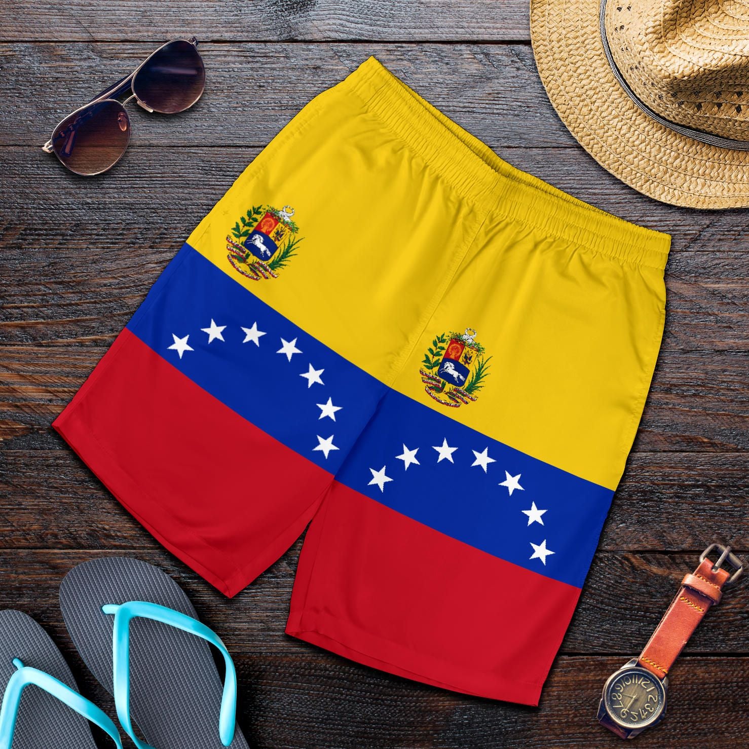 Venezuela Shorts Flag RLT7