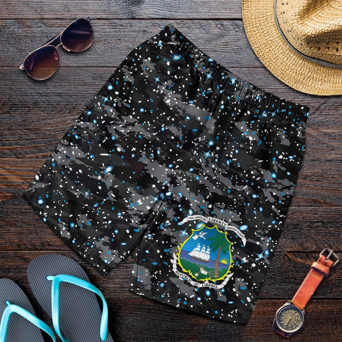 Liberia Space Camo Shorts RLT6