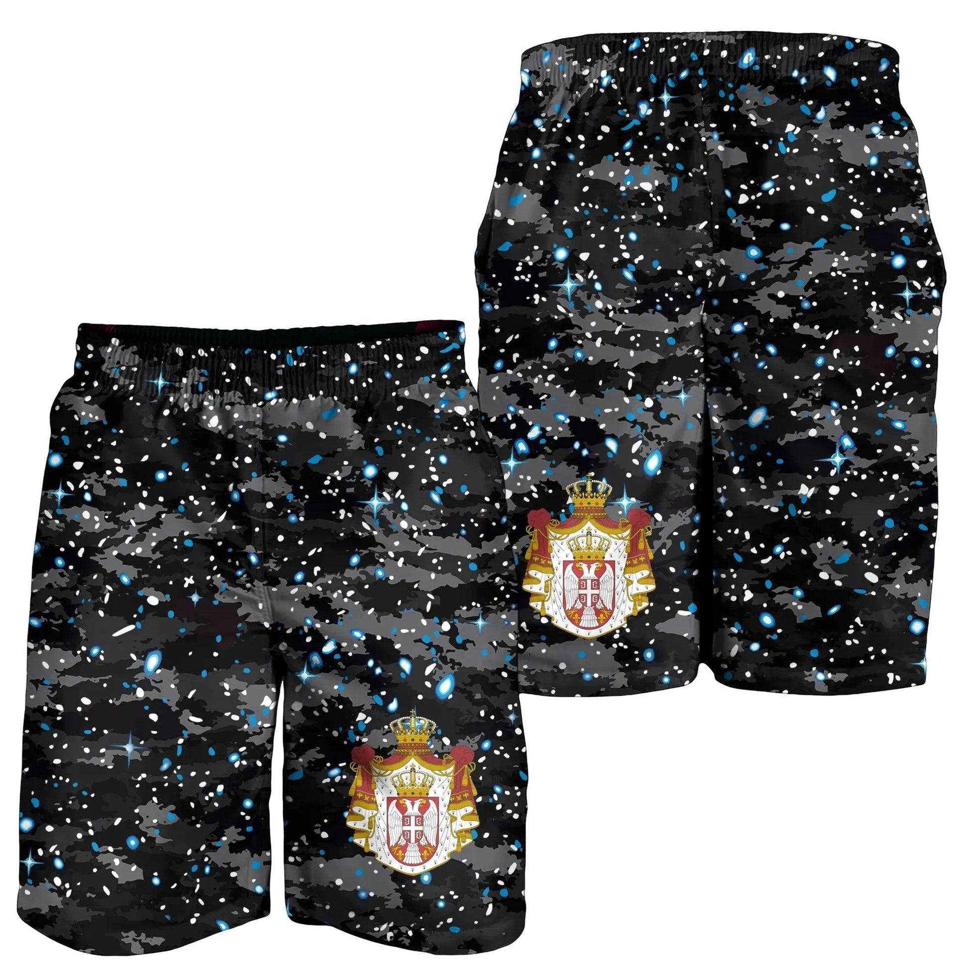 Serbia Space Camo Shorts RLT7