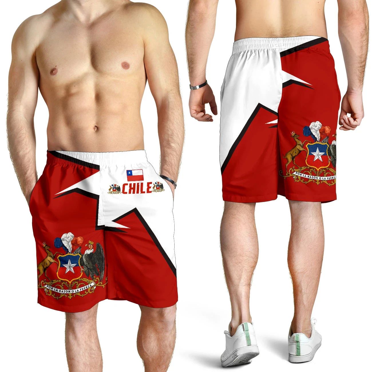 Chile Shorts Special Coat of Arms RLT7