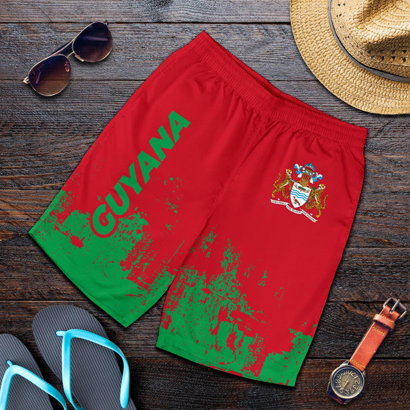 Guyana Men Shorts - Smudge Style RLT8