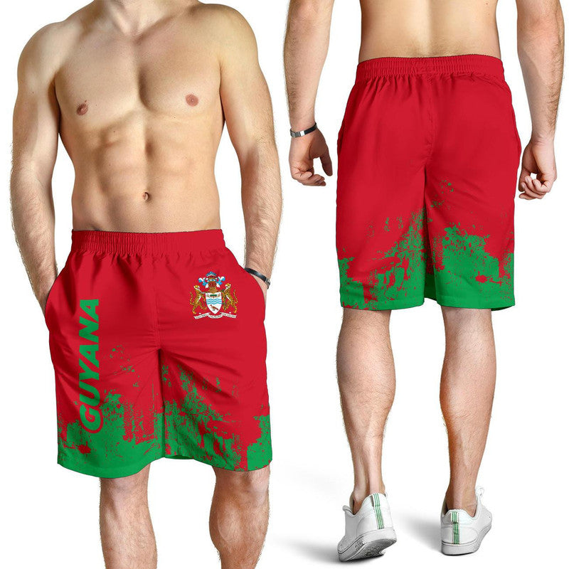 Guyana Men Shorts - Smudge Style RLT8