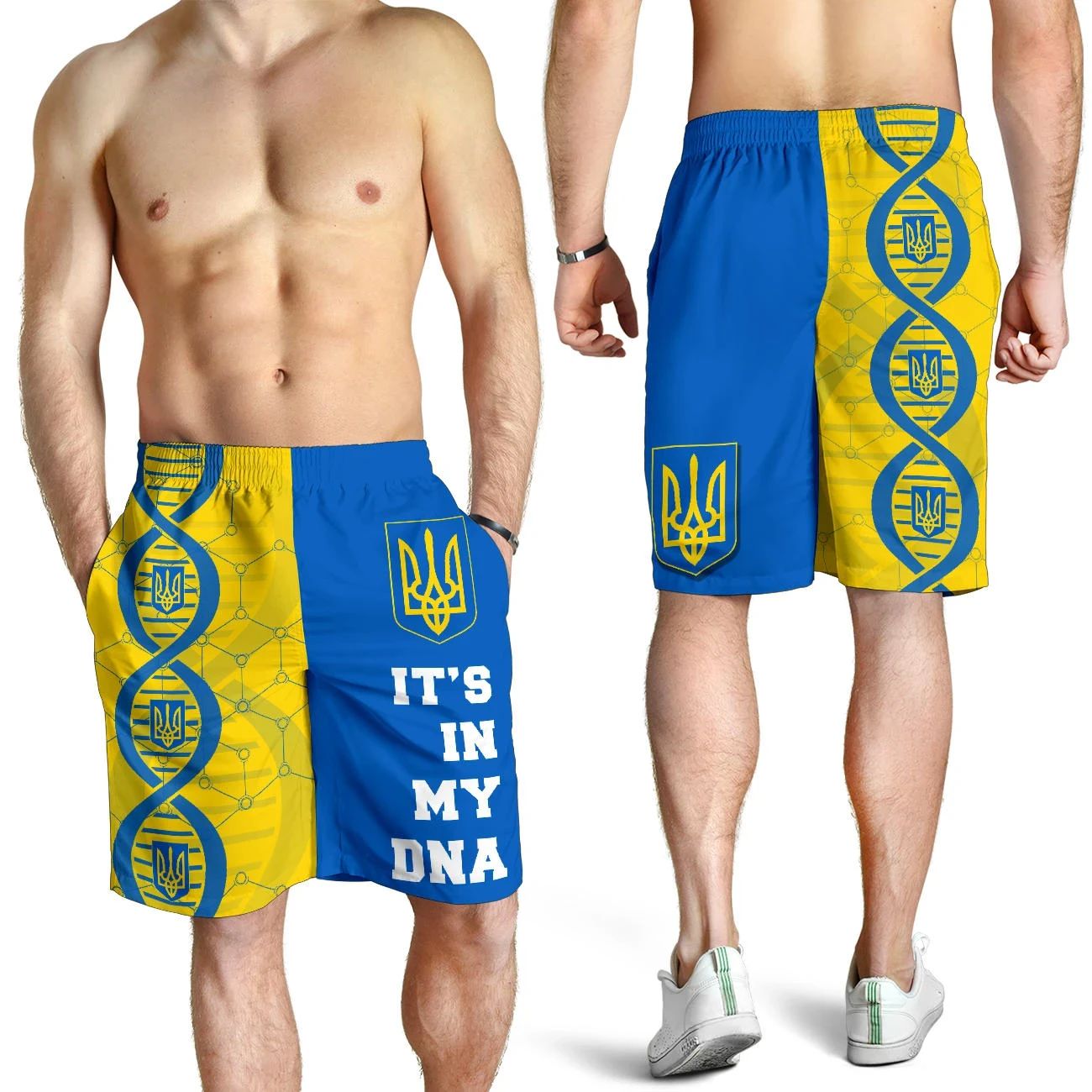 Ukraine DNA Men Shorts RLT7