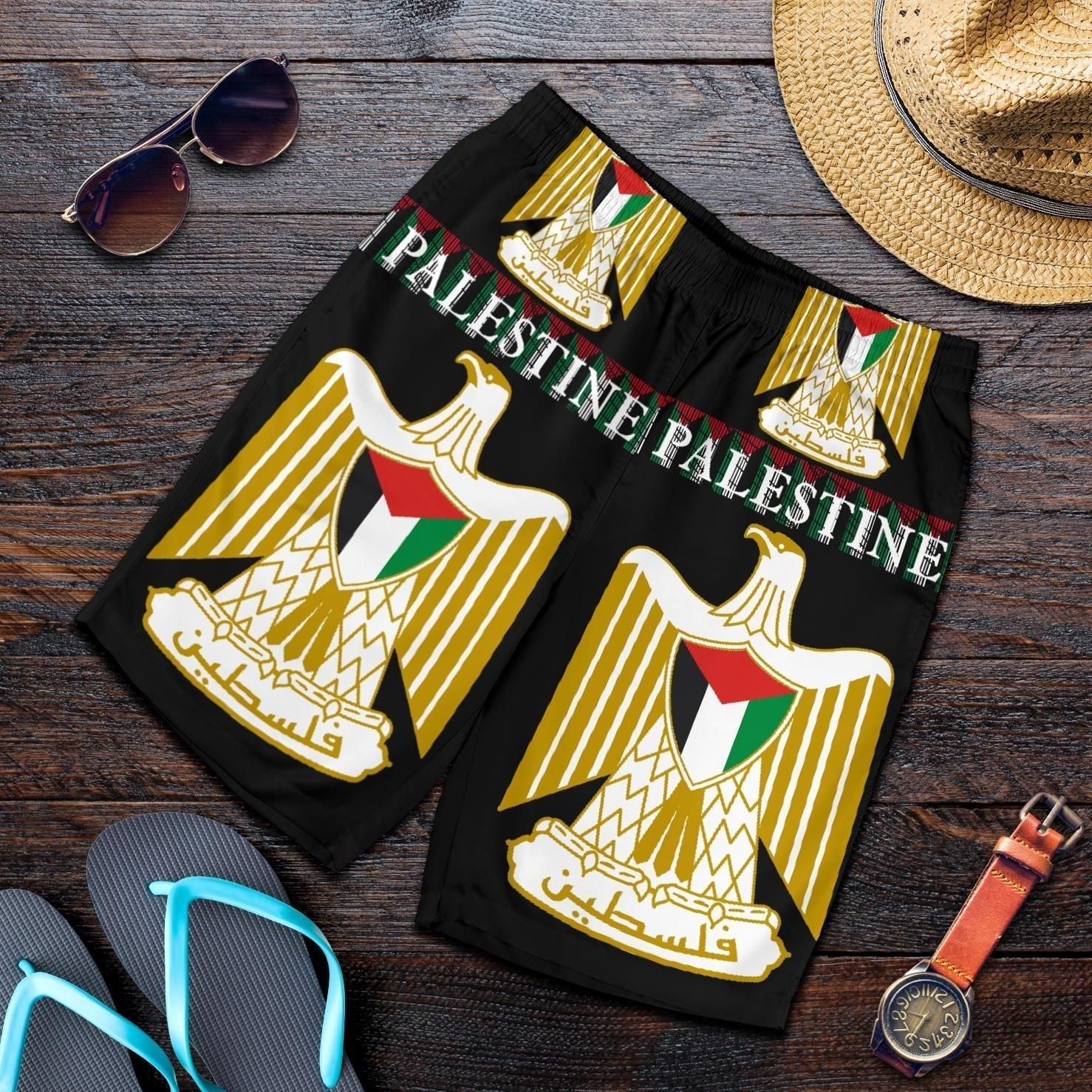 Palestine United All Over Print Men's Shorts RLT13