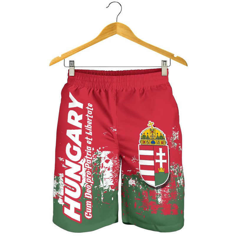 Hungary Mens Shorts - Smudge Style RLT8