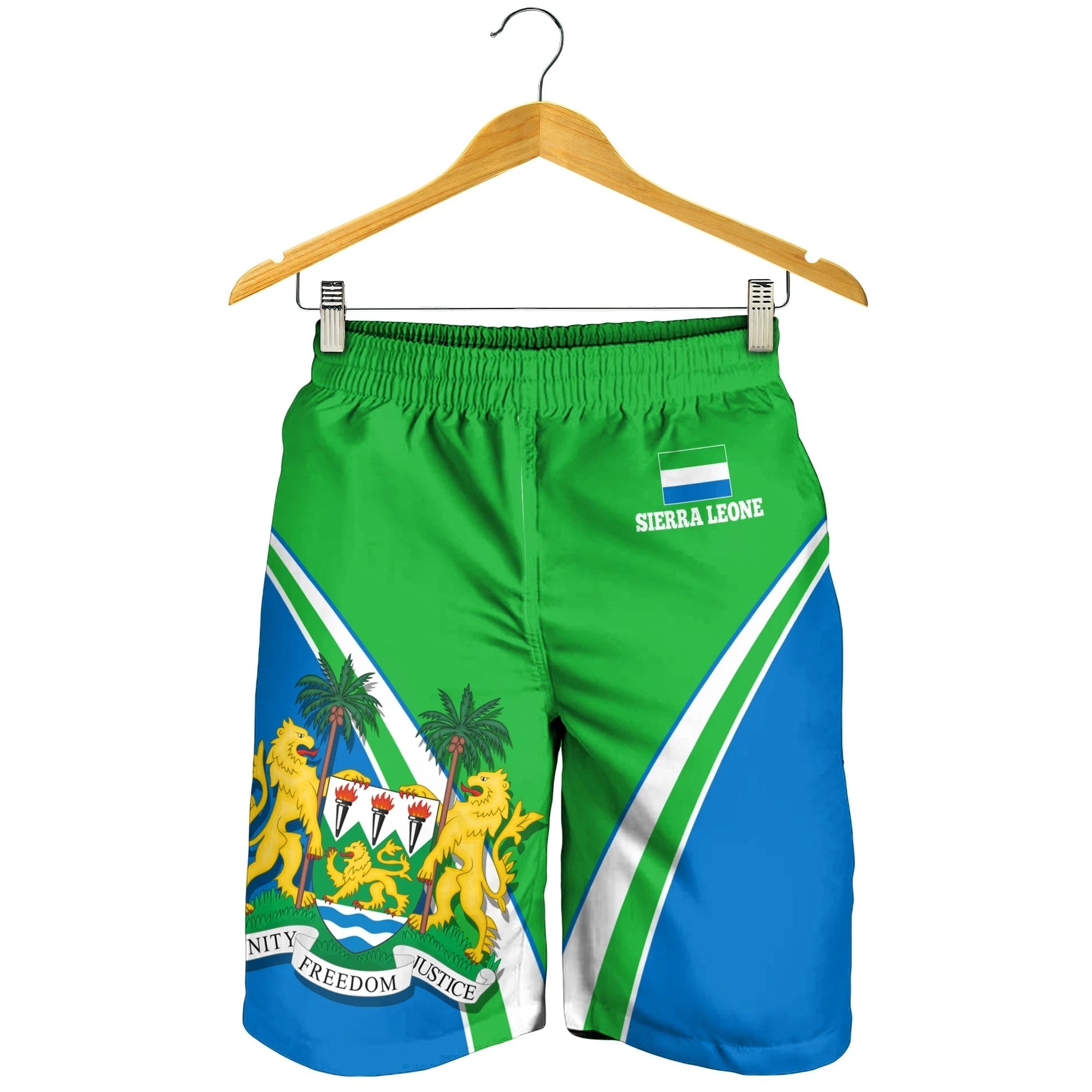 Sierra Leone Men's Shorts Sierra Leone Pride RLT7