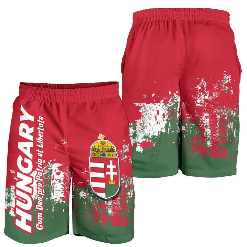 Hungary Mens Shorts - Smudge Style RLT8
