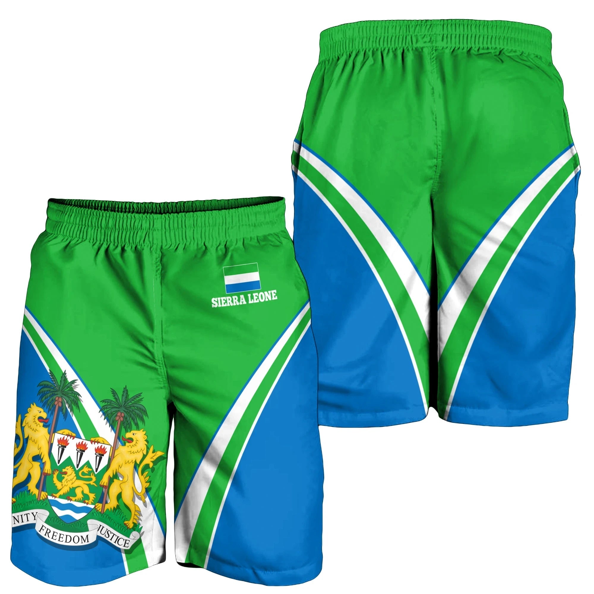 Sierra Leone Men's Shorts Sierra Leone Pride RLT7