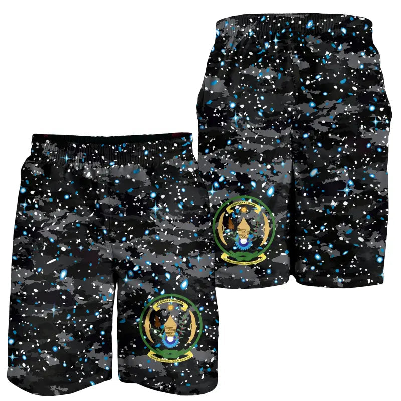 Rwanda Space Camo Shorts RLT12