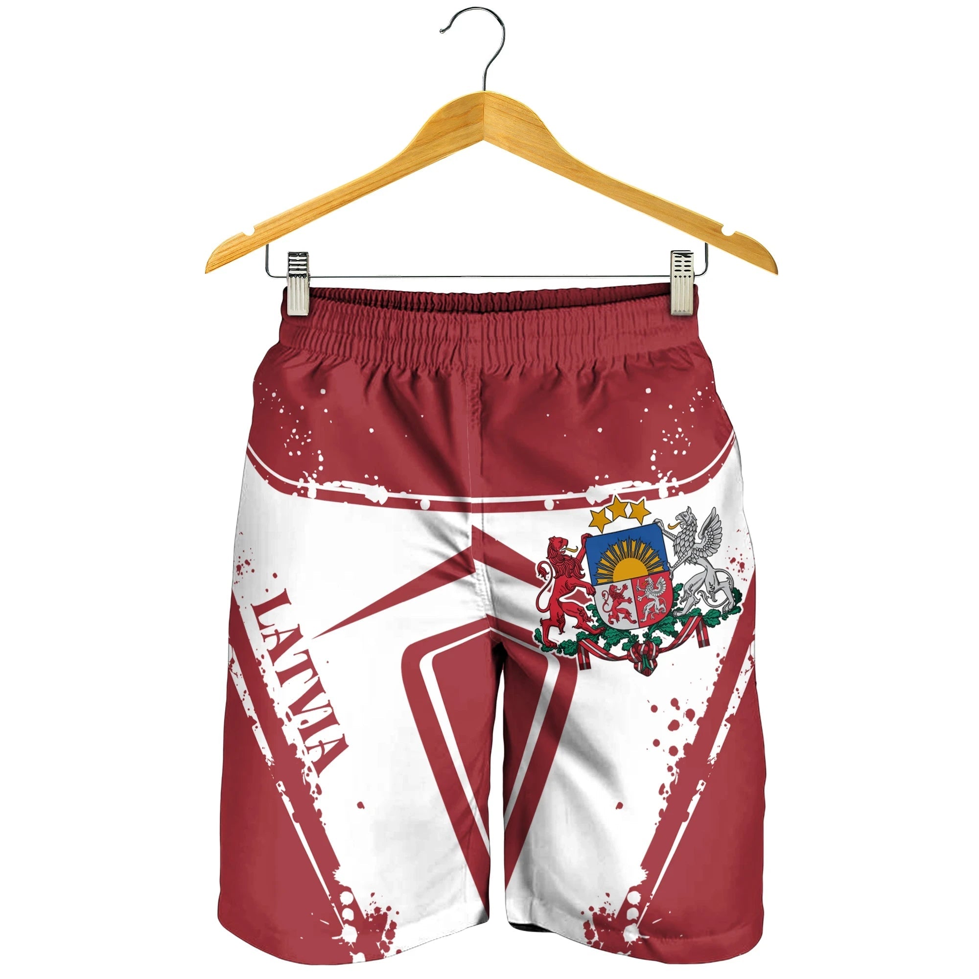 Latvia Men's Shorts - Latvia Pride RLT6