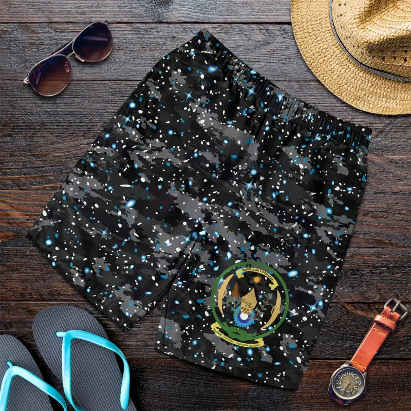 Rwanda Space Camo Shorts RLT12