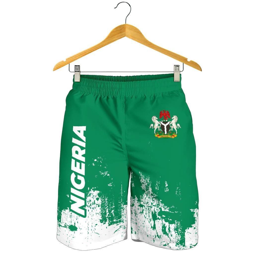 Nigeria Men Shorts Smudge Style RLT8