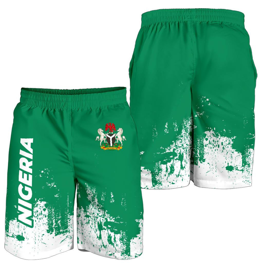 Nigeria Men Shorts Smudge Style RLT8