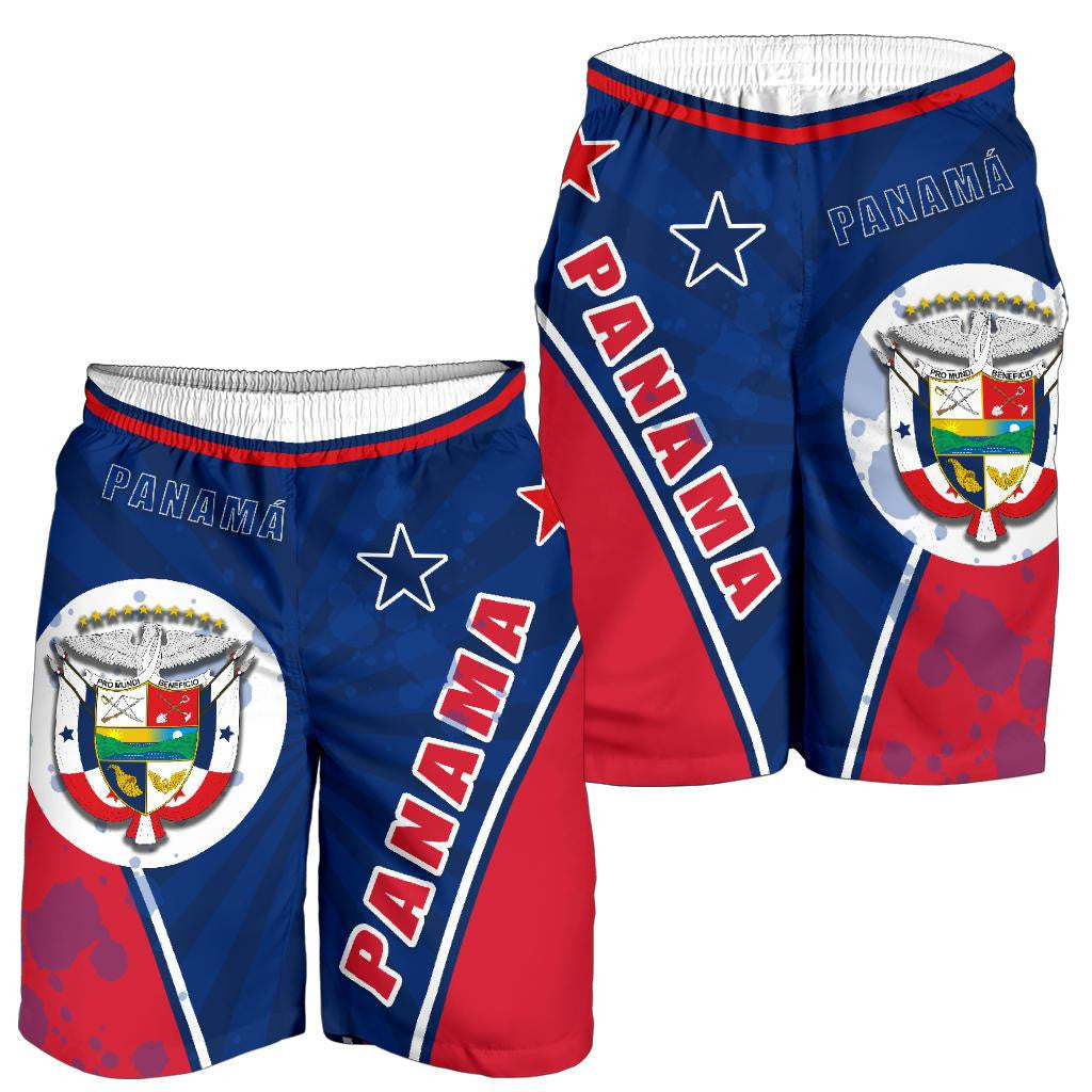 Panama Men Shorts Circle Stripes Flag Version RLT13