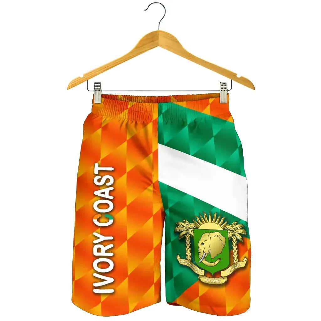 Ivory Coast Men Shorts Sporty Style RLT7