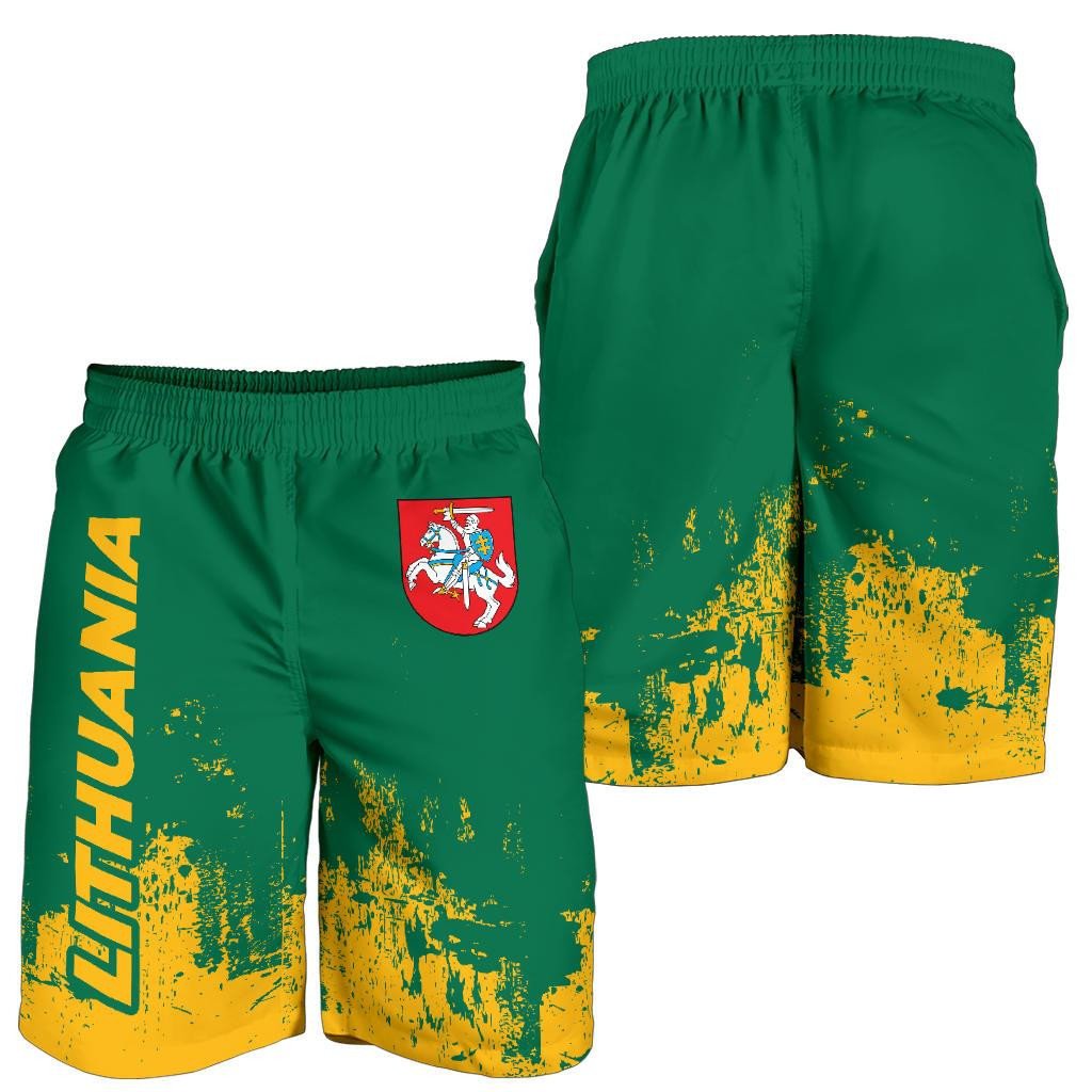 Lithuania Men Shorts - Smudge Style10 RLT6