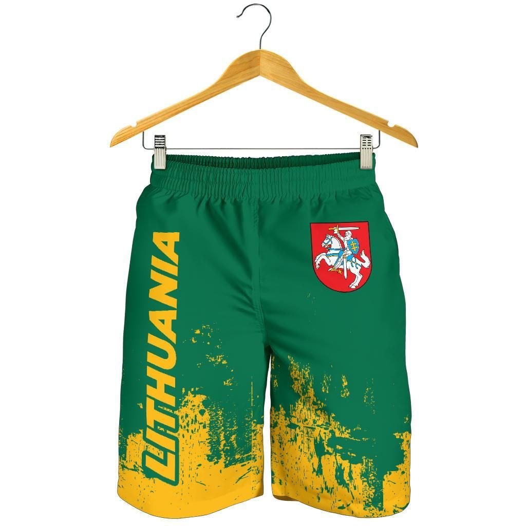 Lithuania Men Shorts - Smudge Style10 RLT6