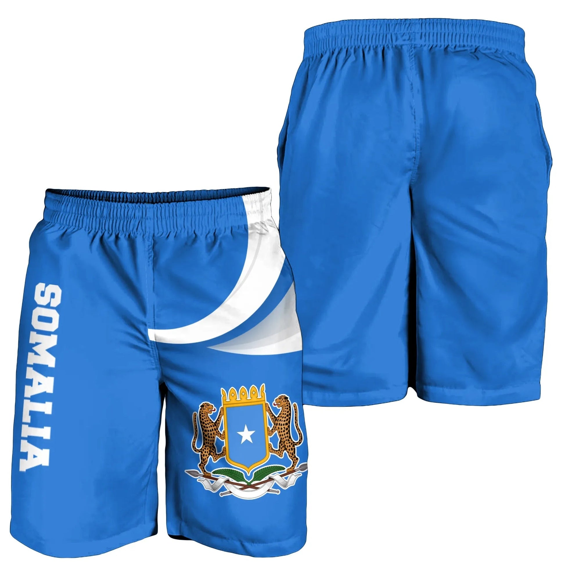 Somalia Shorts Men, Somalia Strong Flag Maps RLT8