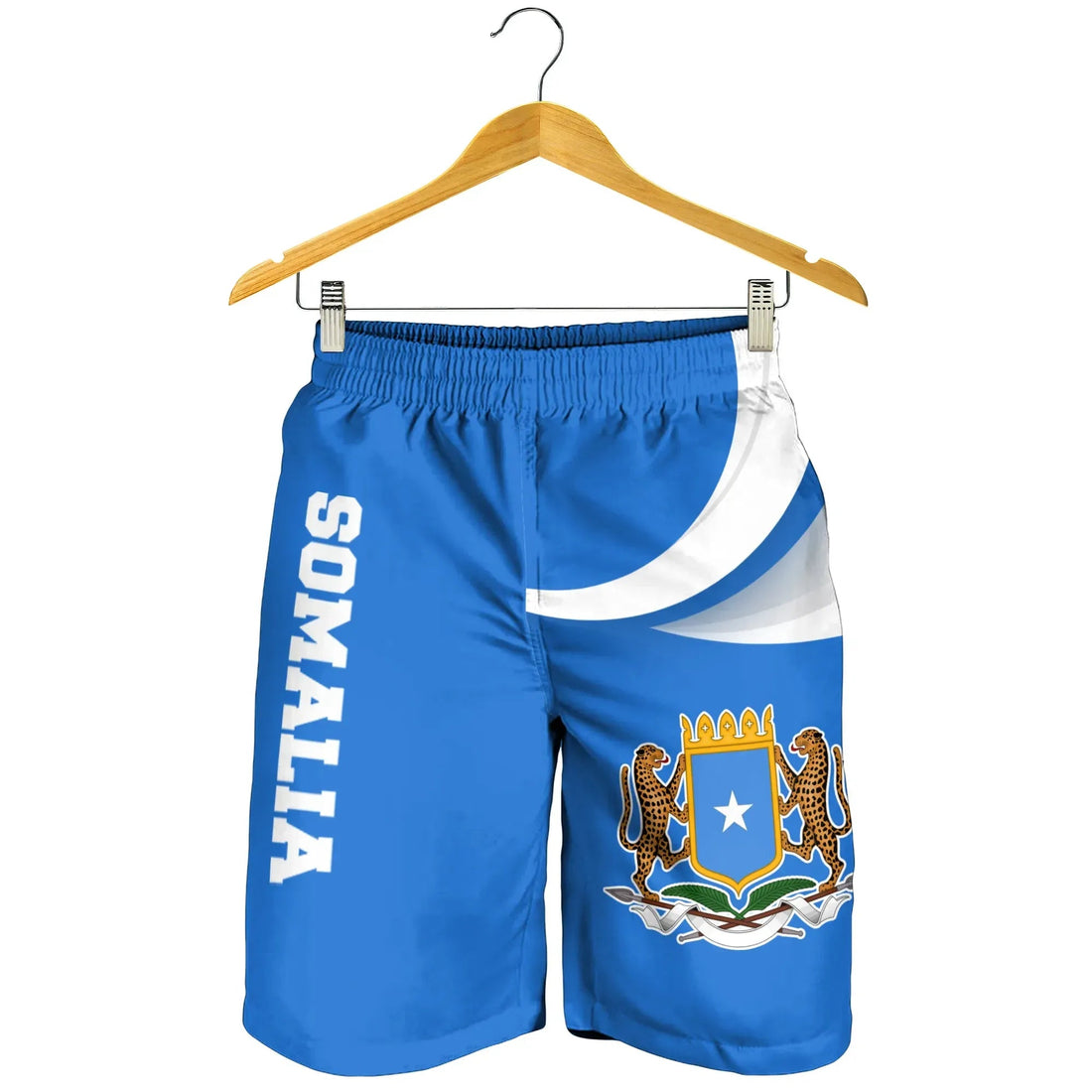 Somalia Shorts Men, Somalia Strong Flag Maps RLT8
