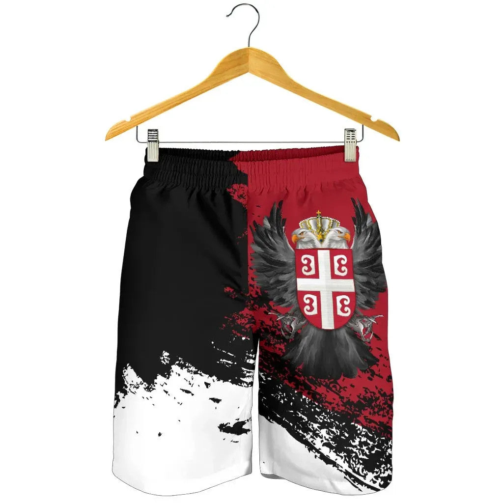 Serbia Shorts Serbian Eagle Tattoo Ver 02 RLT7
