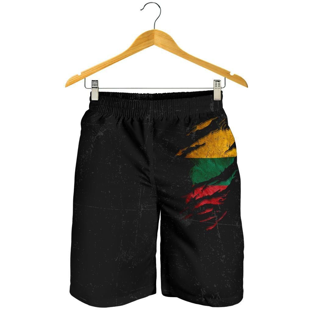 Lithuania in Me Men's Shorts - Special Grunge Style RLT6