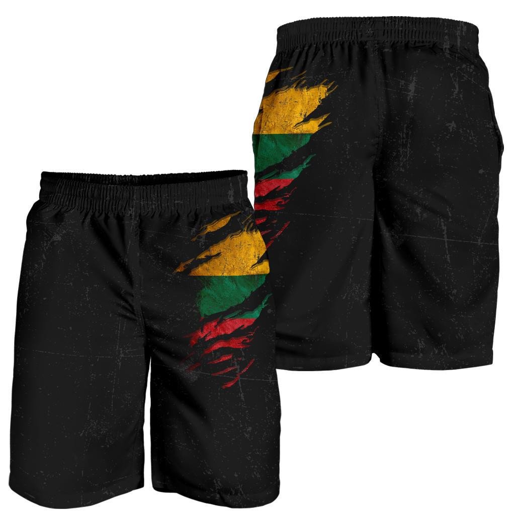 Lithuania in Me Men's Shorts - Special Grunge Style RLT6