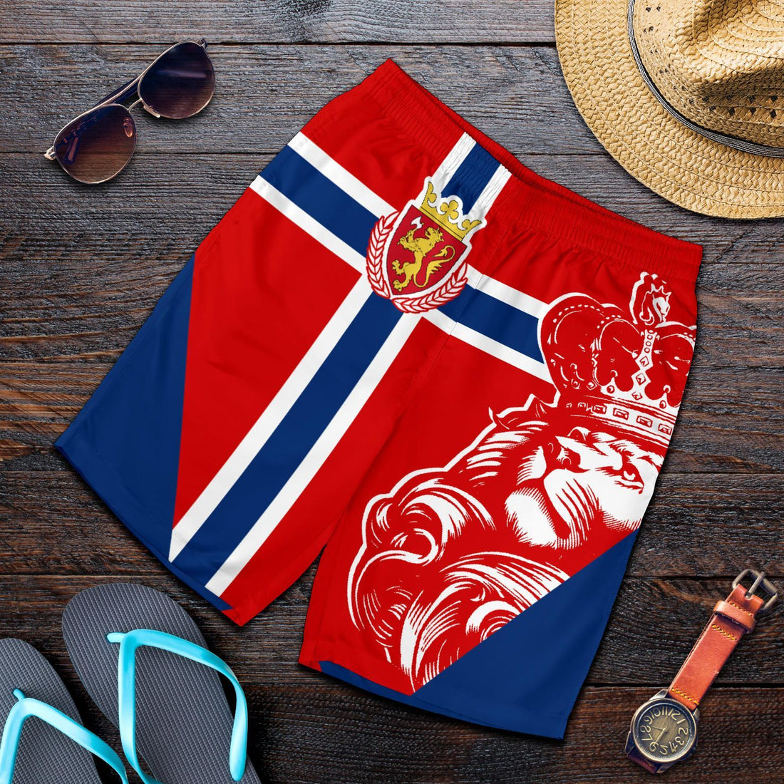 Norway Lion Men's Shorts RLT7