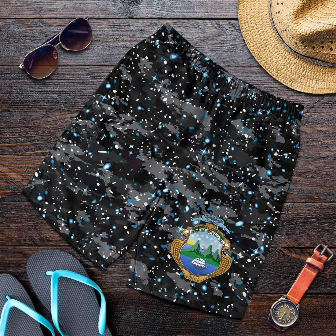 Costa Rica Space Camo Short RLT13
