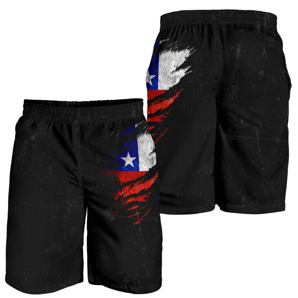 Chile in Me Men's Shorts - Special Grunge Style RLT7