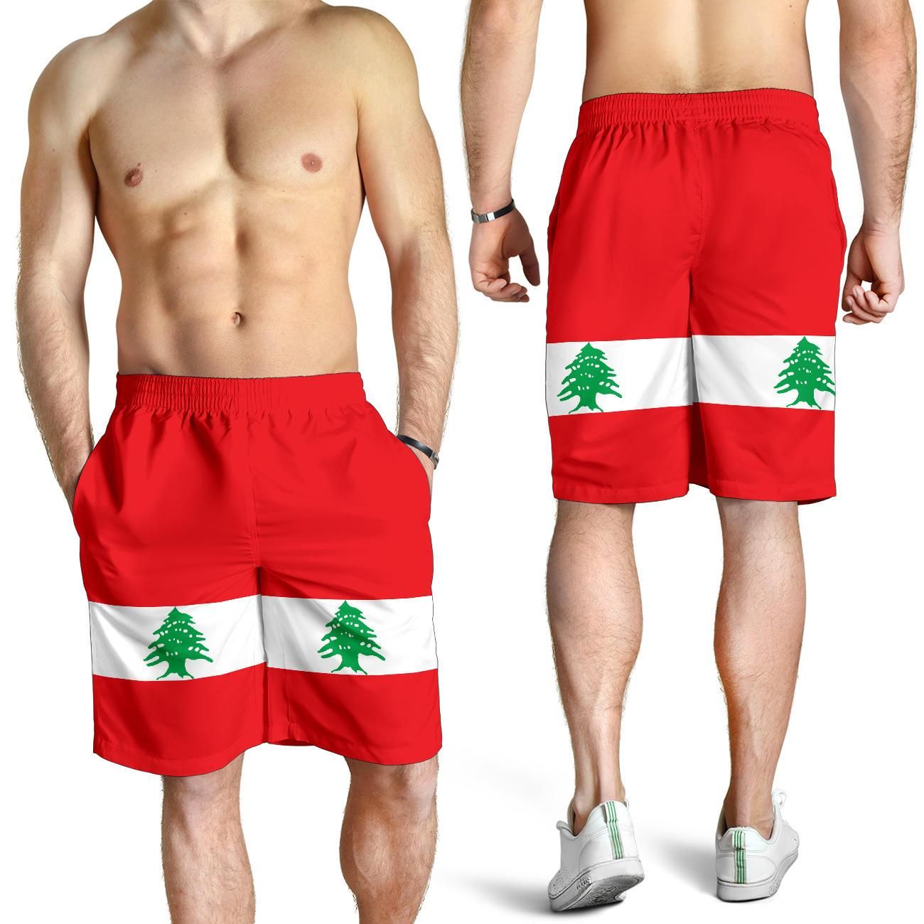 Lebanon Shorts Original Flag RLT6