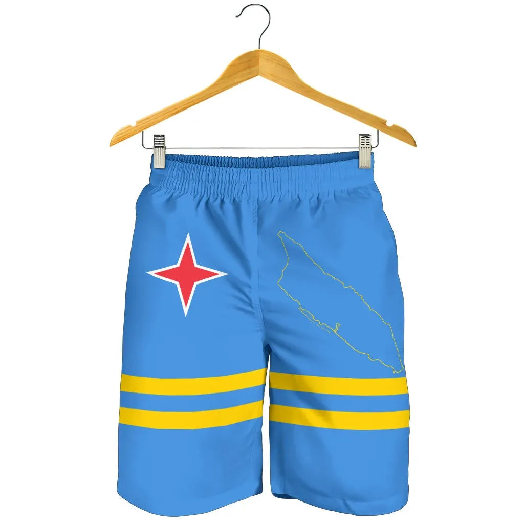 Aruba Men's Shorts Flag RLT7