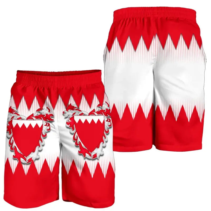 Bahrain Special Flag Style All Over Print Mens Shorts RLT8