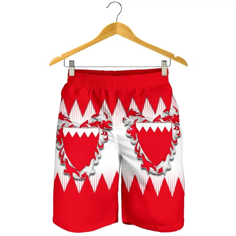 Bahrain Special Flag Style All Over Print Mens Shorts RLT8