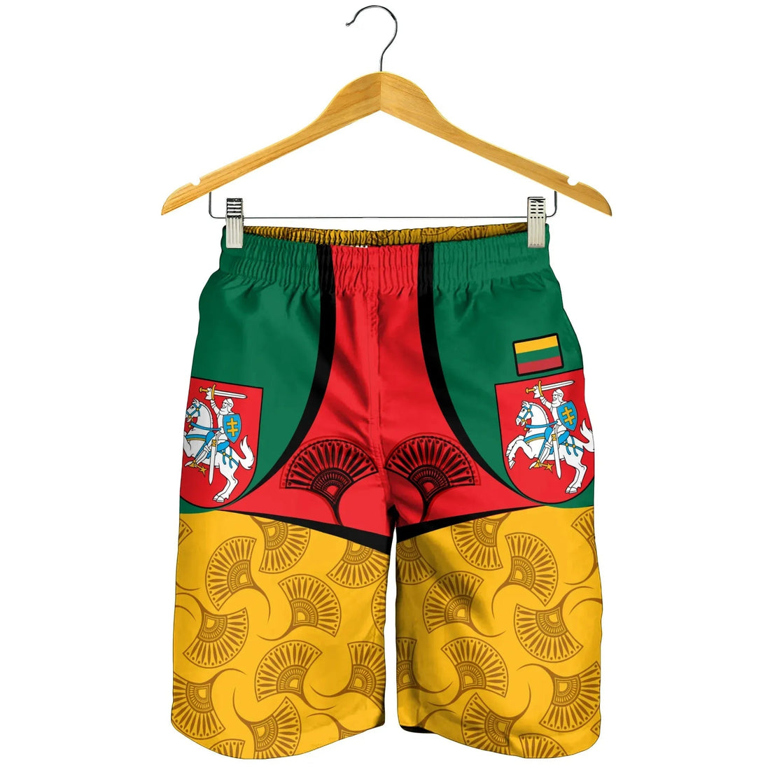 Lithuania Men's Shorts - Flag of Lithuania RLT6