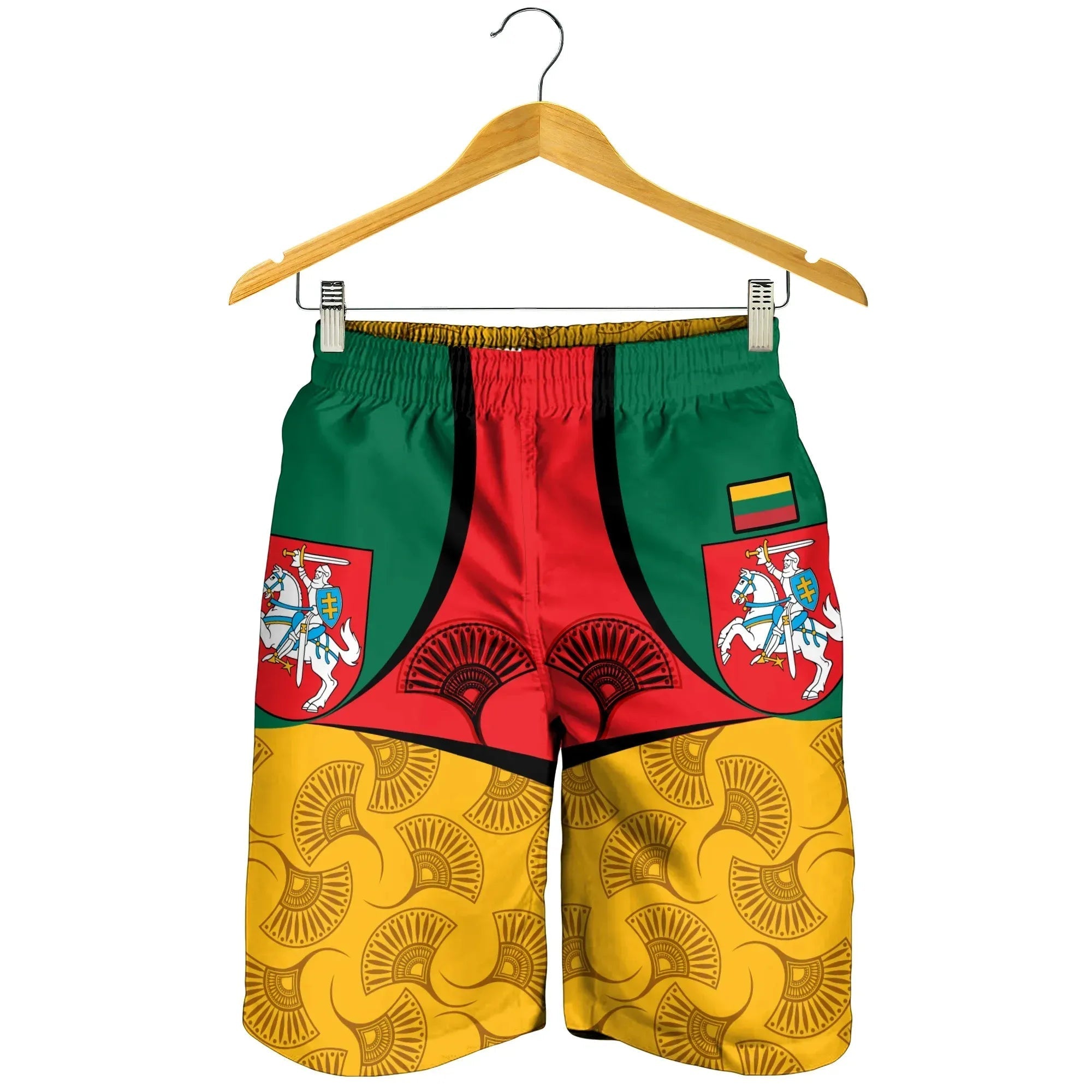 Lithuania Men's Shorts - Flag of Lithuania RLT6