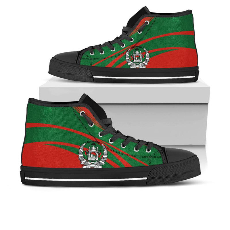 Afghanistan Coat Of Arms High Top Cricket RLT8