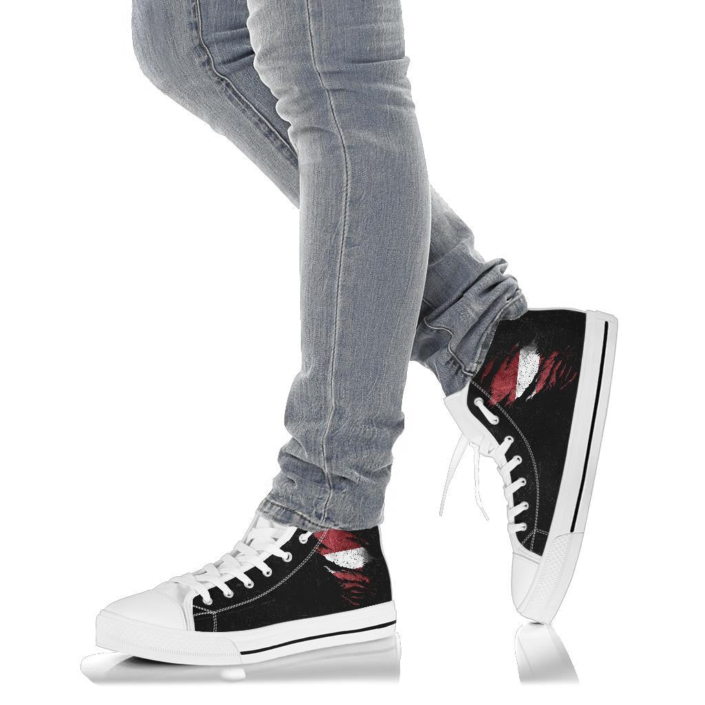 Latvia In Me High Top Shoes - Special Grunge Style RLT6