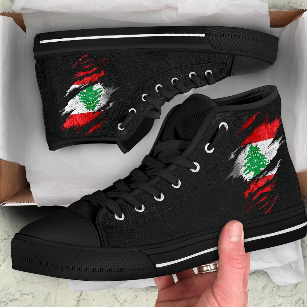 Lebanon In Me High Top Shoes - Special Grunge Style RLT6