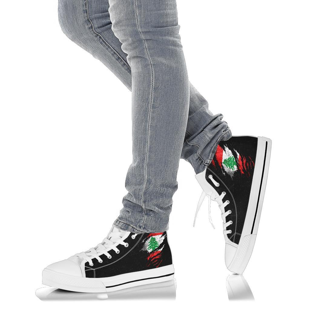 Lebanon In Me High Top Shoes - Special Grunge Style RLT6