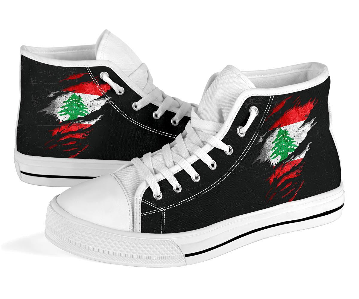 Lebanon In Me High Top Shoes - Special Grunge Style RLT6