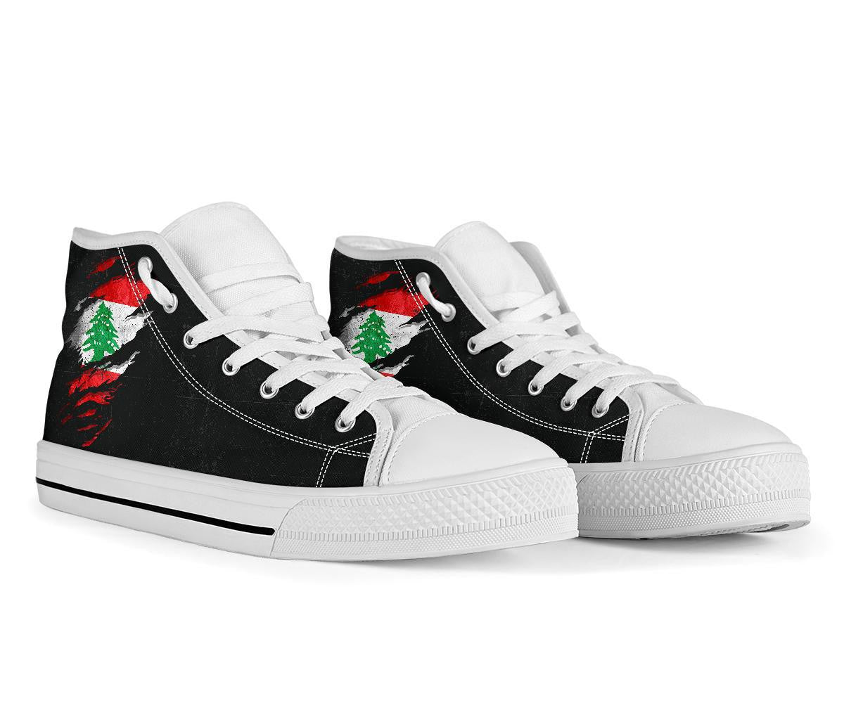 Lebanon In Me High Top Shoes - Special Grunge Style RLT6