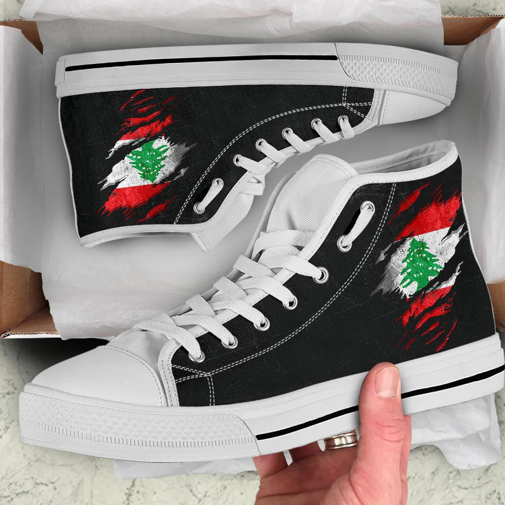 Lebanon In Me High Top Shoes - Special Grunge Style RLT6