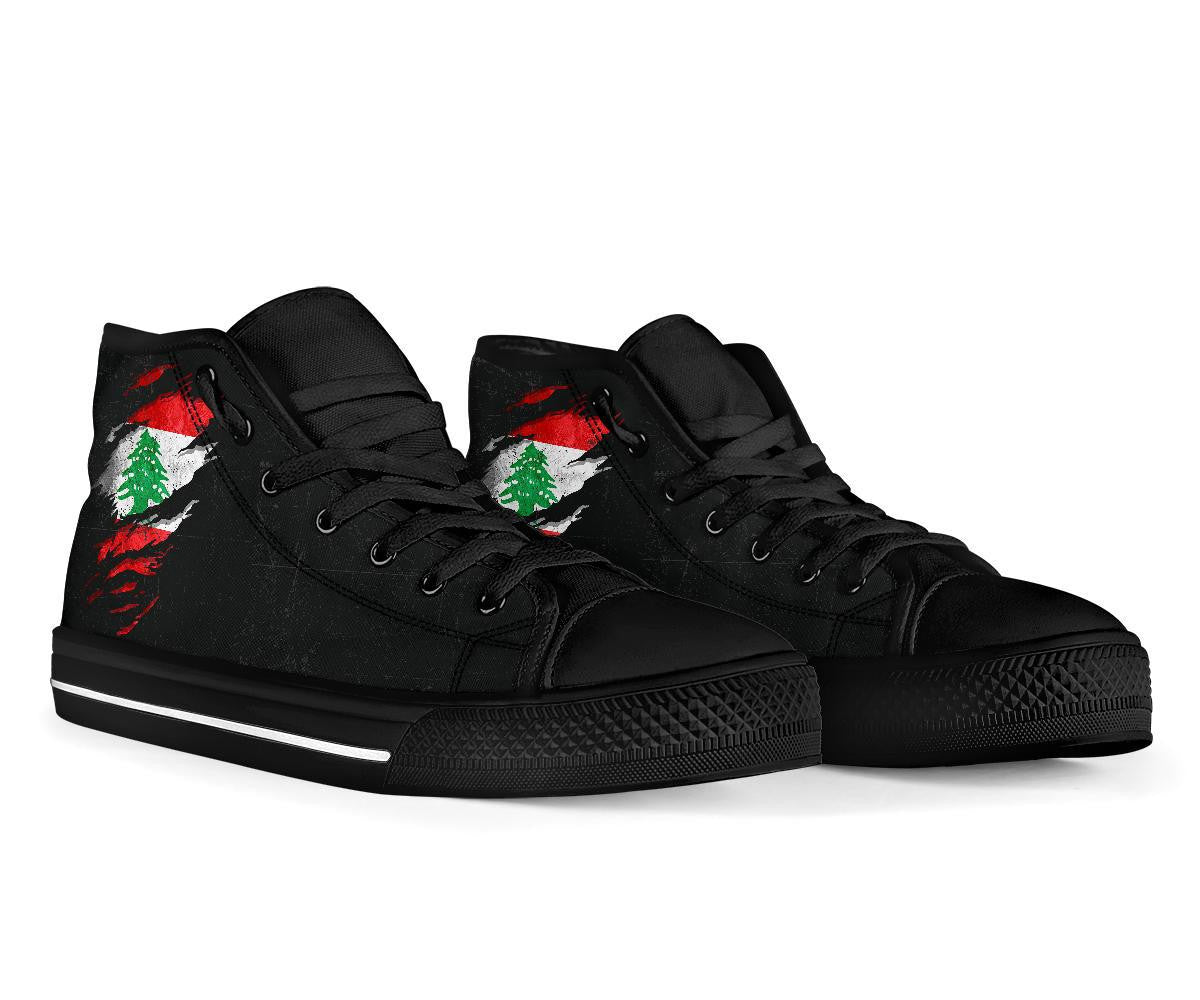 Lebanon In Me High Top Shoes - Special Grunge Style RLT6
