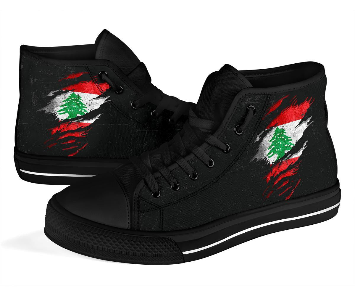Lebanon In Me High Top Shoes - Special Grunge Style RLT6