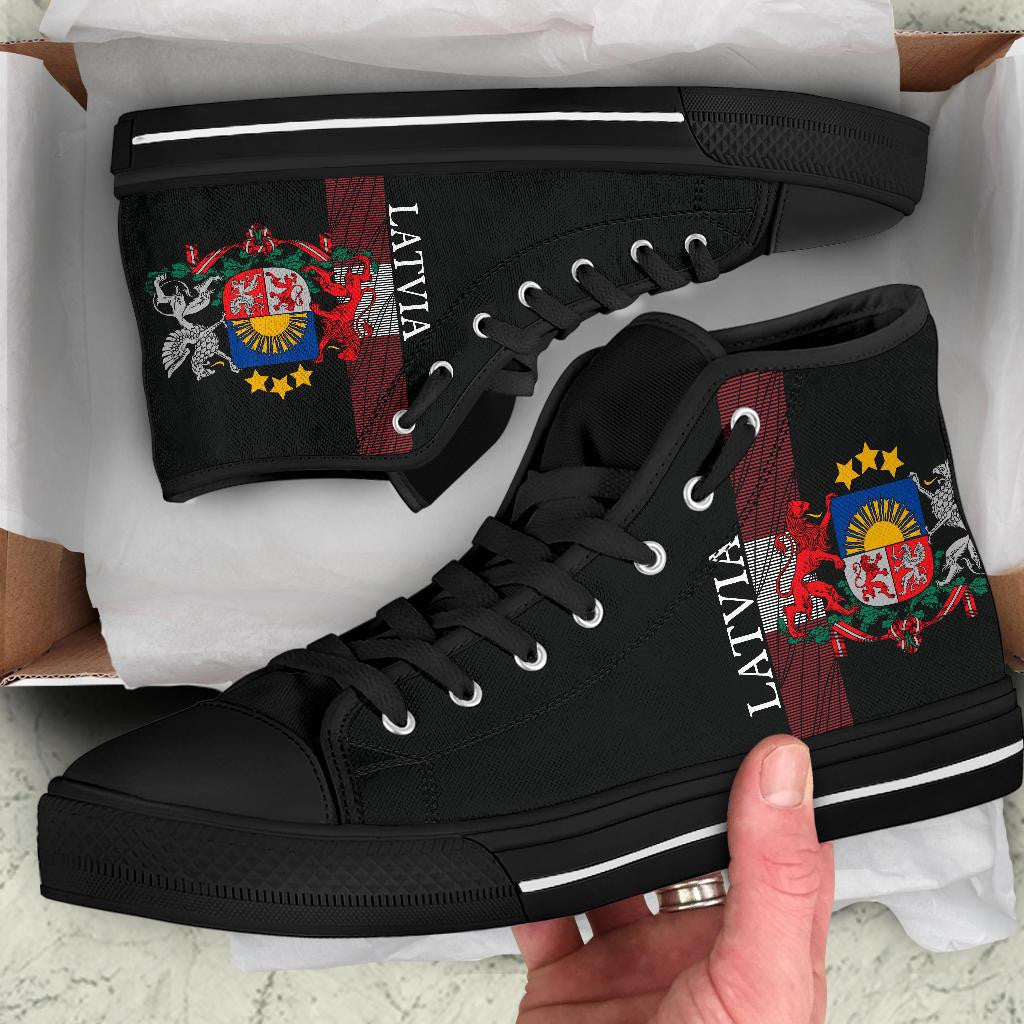 Latvia - United High Top Shoes RLT6