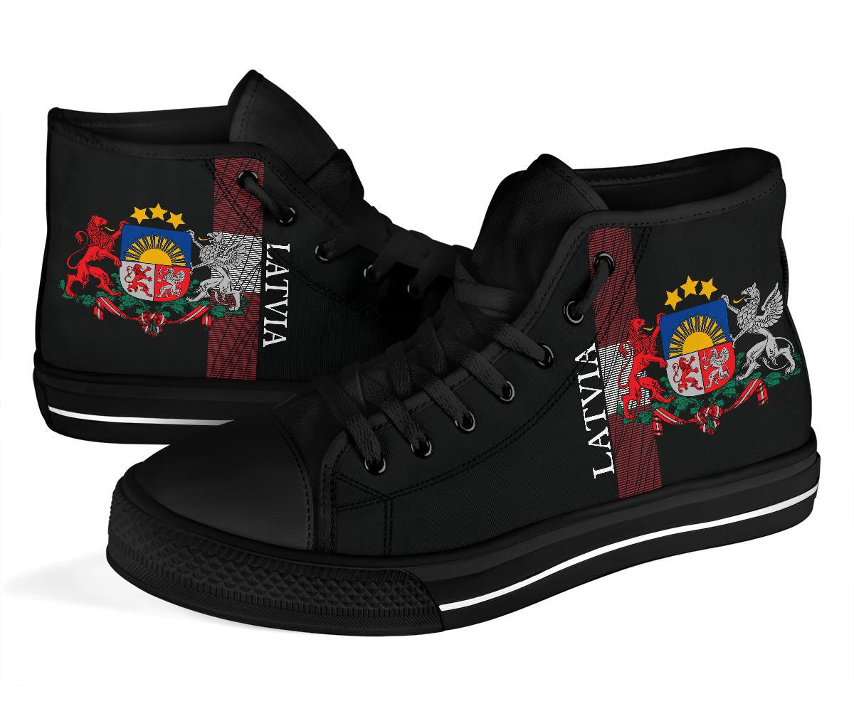 Latvia - United High Top Shoes RLT6